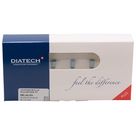 Diatech Composhine plus, silikon polerare blå ISO 060 RA 5st/fp