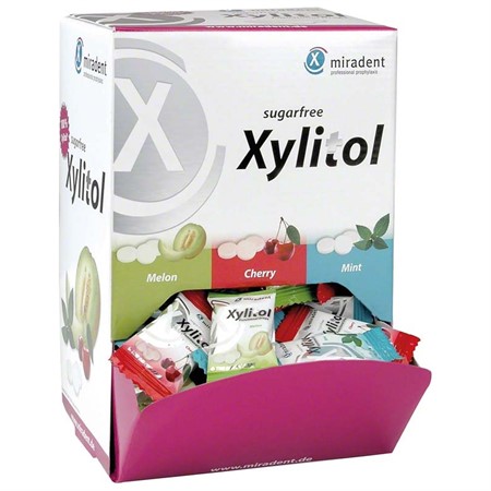 Xylitol drops 100 st melon, cherry, mint