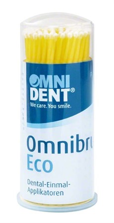 Omnibrush Eco Gul 100 st