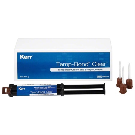 Temp-Bond Clear 6g automix + 10st mixingtips