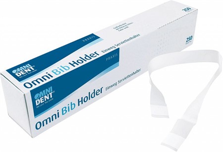Omni Bib holder vit 250 st.