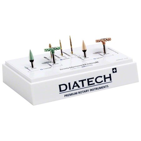 Diatech zirconia adjustment & polishing kit