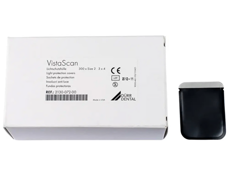 VistaScan skyddsfodral strl. 2, 3 x 4 cm 300 st. 2130-072-00 (18336)