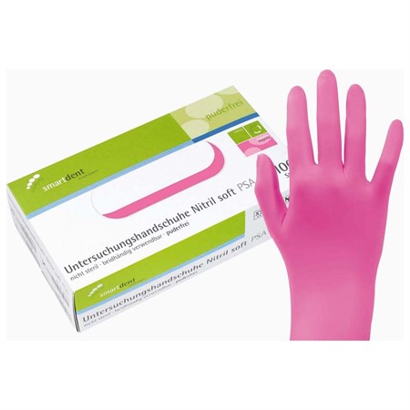 smart handskar nitril soft Magenta L 100st