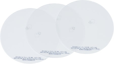 Erkodur-al klar, Ø 120 mm, 0,6 mm 20 st. 524106