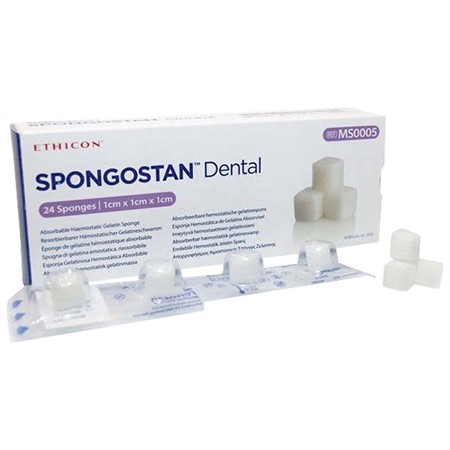 Spongostan Dental 24 st. 1 x 1 x 1 cm