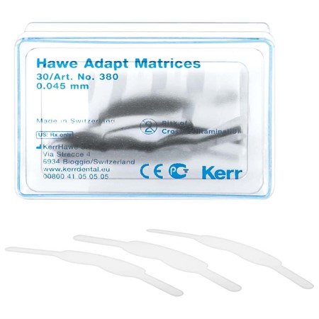 Adapt matris Hawe 0,045 mm, form 380, 30 st.