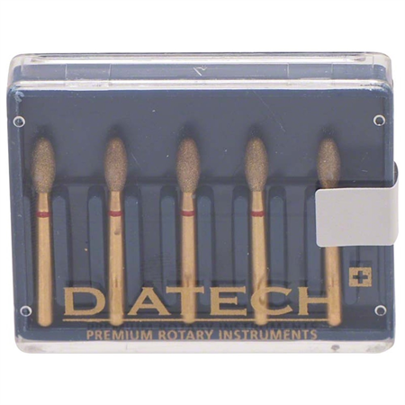 Diatech diamant G379 röd F, FG, ägg ISO 023 60031805, 5 st/fp