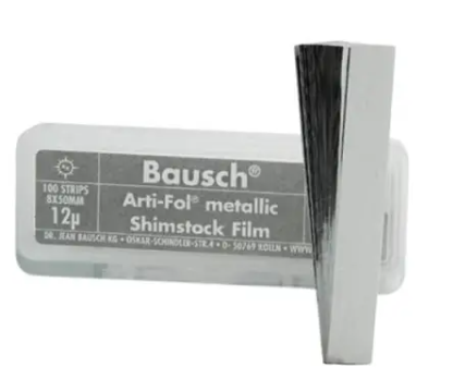 Arti-Fol metallic 12 µ, 8 x 50 mm, uncoated, 100 st. BK 38