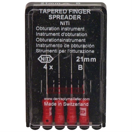 NiTi Spreader 21 mm ISO 025 4 st