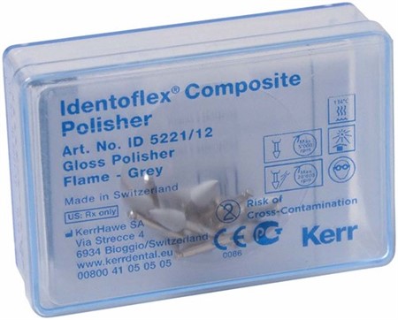Identoflex Composite Pol RA grå ID 5221/12st