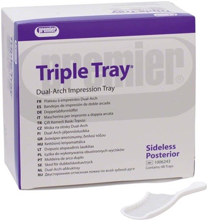 Triple Tray Sideless Posterior 48st