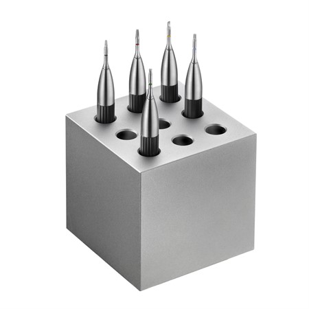 Smile Line implant drivers station, 8 standard length + cube (4300)