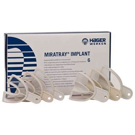 Miratray Implant avtryckssked introkit 6 st. S, M, L ÖK + UK