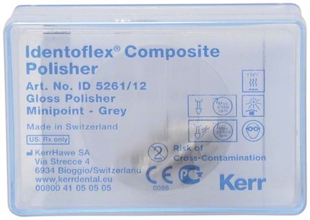 Identoflex Composite Pol RA grå ID 5261/12st