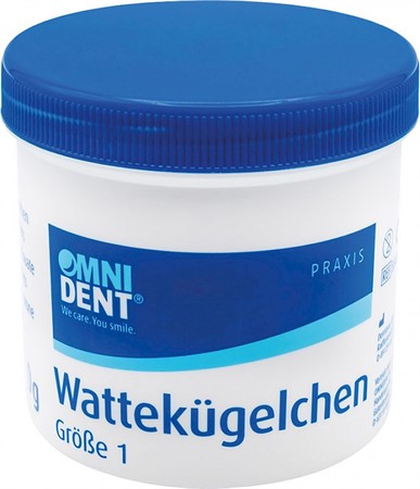 Omnident bomulltussar strl. 1,  6,3 mm