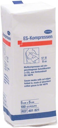 ES-Kompresser osteril 5x5cm 8-lager 100st