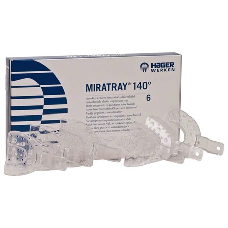 Miratray 140° set (nr. 1, 2, 3 ÖK + UK) 6 st