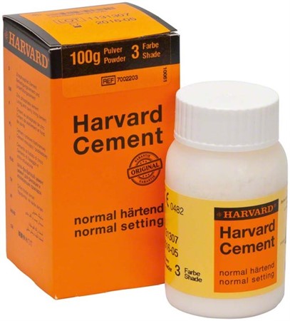 Harvard Cement normal setting 100g pulver färg 3