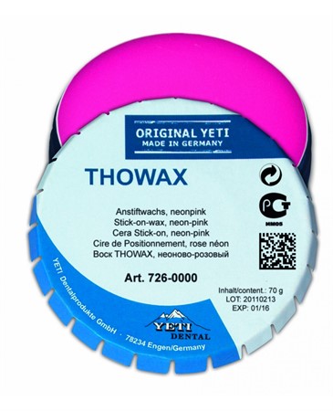 Yeti Thowax sticky neon-rosa 70 gr