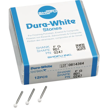 Dura-White 0247 RD1, FG, ISO 030, 12 st.