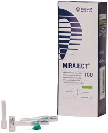 MIRAJECT-nål G30 40/10 D0,3mm L10mm 100st