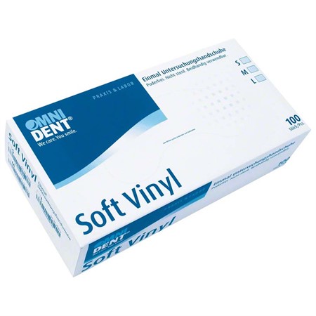 Omni Soft Vinylhandskar M PF 100 st