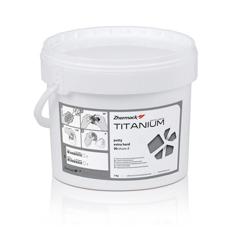 Zhermack Titanium, 5 kg (utan härdare)