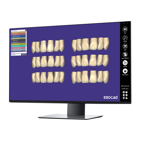 Exocad ZRS Tooth Library