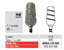 Edenta Diamond HP, 1 st (ED4896A.104.080-1)
