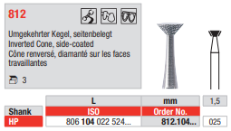 Edenta Diamond HP, 3 st