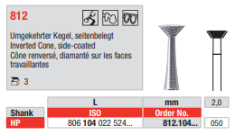 Edenta Diamond HP, 3 st