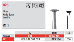 Edenta Diamond HP, 3 st