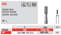 Edenta Diamond HP, 3 st