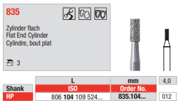 Edenta Diamond HP, 3 st