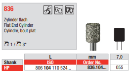 Edenta Diamond HP, 3 st