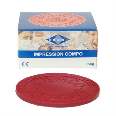 Kemdent Godiva Impression Comp. Red 250gr