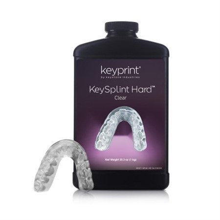 Keystone Keyprint Keysplint Hard, transparent 1000g