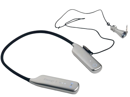 Norrsee Crystal LED-belysning till lupp-glasögon