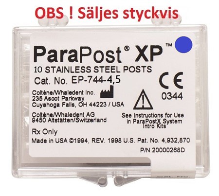 ParaPost XP rostfri stål EP-744-4,5, blå