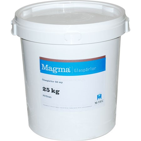 Magma glaspärlor 50 my 25 kg