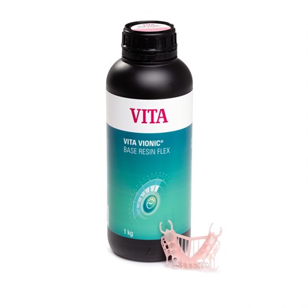 VITA VIONIC BASE RESIN FLEX pink translucent 1 kg